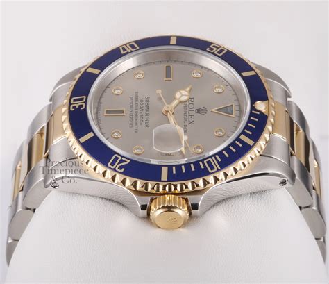 rolex submariner date 16613 gray